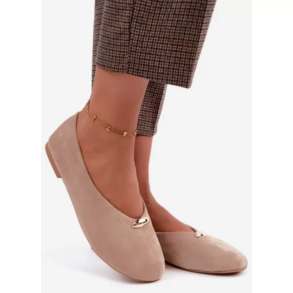  Dámské baleríny BOTO JH607P BEIGE 