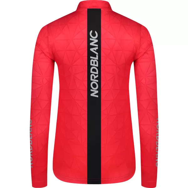  Dámský cyklo dres NORDBLANC VELOFLOW NBSLF8105 ČERVENÁ 