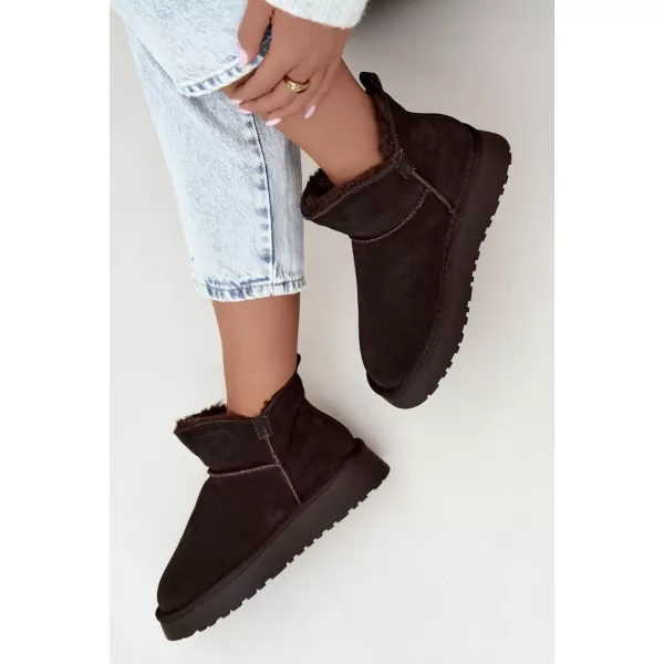  Dámské sněhule VINCEZA 97961 CHOCOLATE 