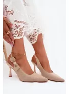 Dámské sandály BOTO SQC-250 BEIGE