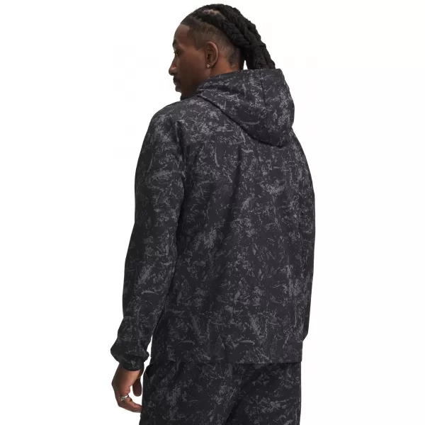  Pánská bunda UNDER ARMOUR VIBE WOVEN JACKET 6003001-008 ČERNÁ 