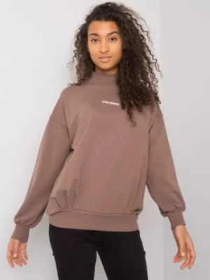 Dámská mikina RUE PARIS RV-BL-7323.00X BROWN