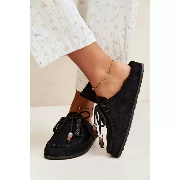  Dámské pantofle BOTO 5002 BLACK 