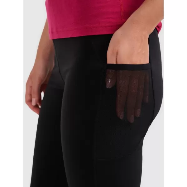  Dámské legíny 4F 4FWAW25TFTIF373 DEEP BLACK 