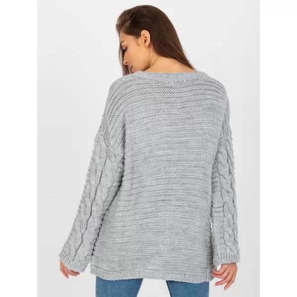  Dámský svetr RUE PARIS LC-SW-8044.06X GRAY 