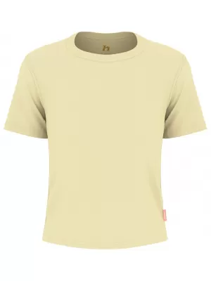 Dámské triko HANNAH MEL TRANSPARENT YELLOW