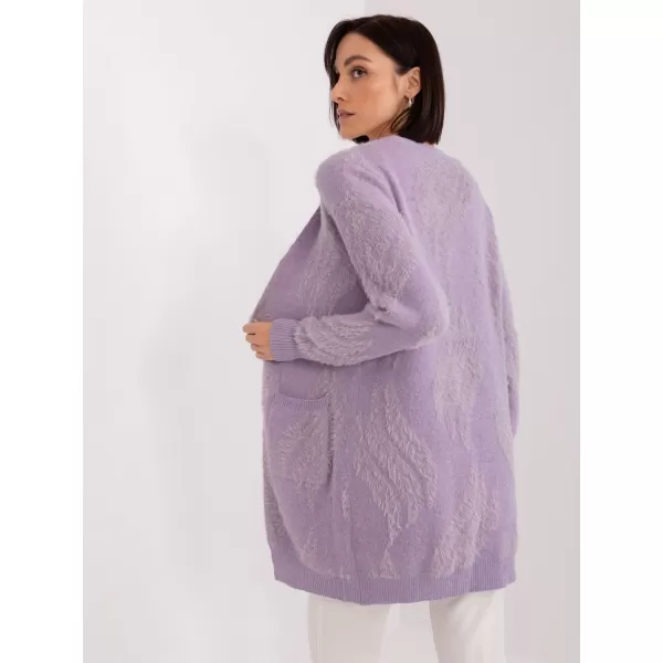  Dámský svetr WOOL FASHION ITALIA AT-SW-234501.00P BRIGHT PURPLE 