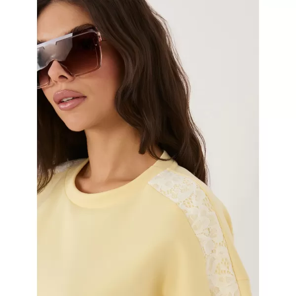  Dámská mikina FACTORY PRICE IT-BZ-97598.96 BRIGHT YELLOW 