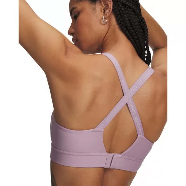  Dámská podprsenka UNDER ARMOUR INFINITY MID 2.0 BRA 1384123-698 RŮŽOVÁ 