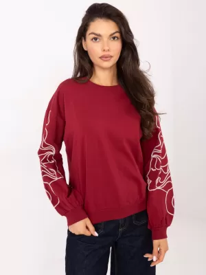 Dámská halenka RELEVANCE RV-BZ-A176.56 BURGUNDY