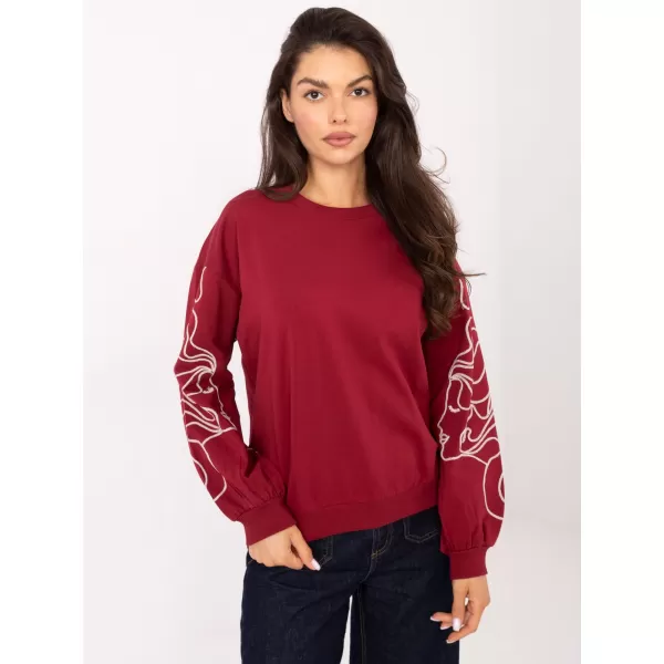  Dámská halenka RELEVANCE RV-BZ-A176.56 BURGUNDY 