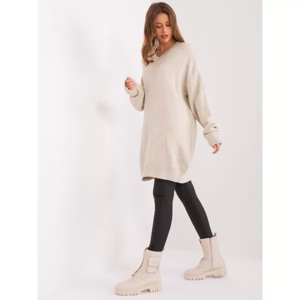  Dámský svetr RUE PARIS LC-SW-0341.12P BEIGE 