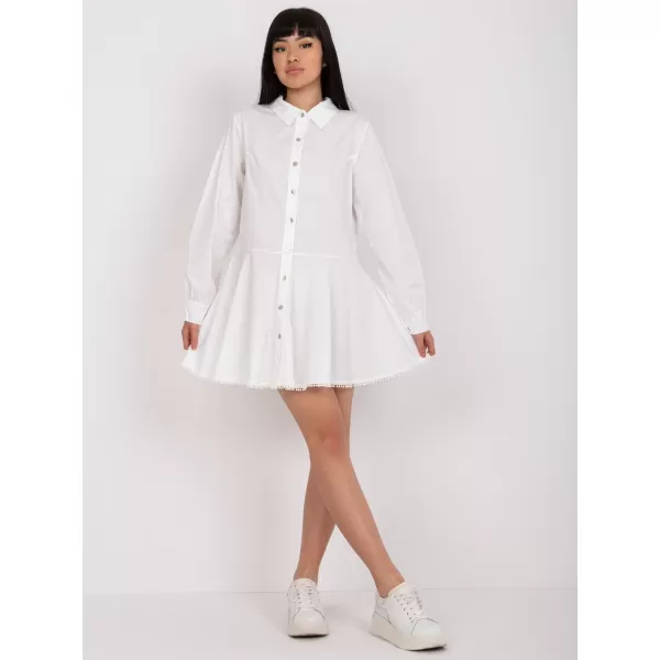  Dámské šaty ITALY MODA DHJ-SK-6801.63P WHITE 