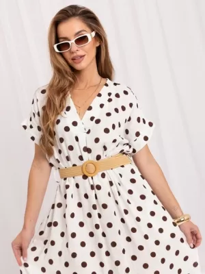 Dámské šaty ITALY MODA IT-SK-19070.74 ECRU