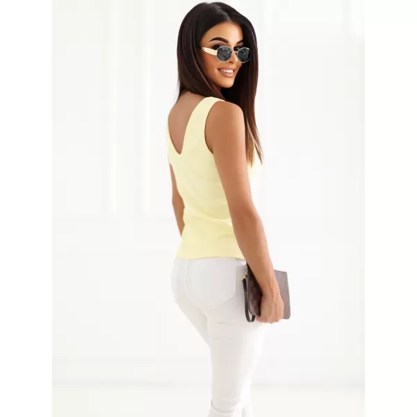  Dámský top RUE PARIS RV-TP-A1438.29 BRIGHT YELLOW 