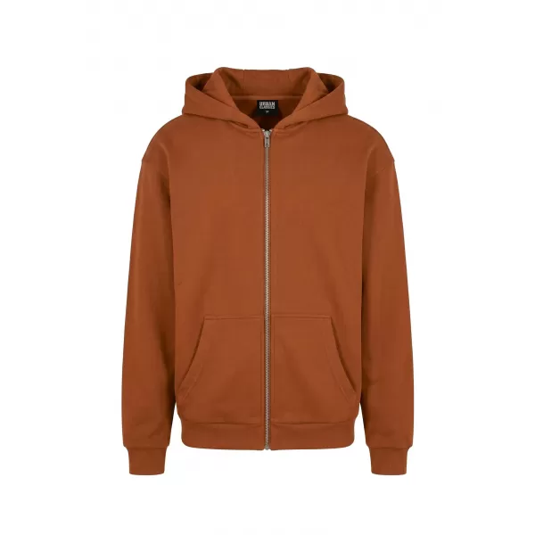  Pánská mikina URBAN CLASSICS TB7284-02766 RUST RED 