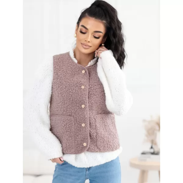  Dámská vesta FACTORY PRICE CS-KZ-1404.99P DARK BEIGE 