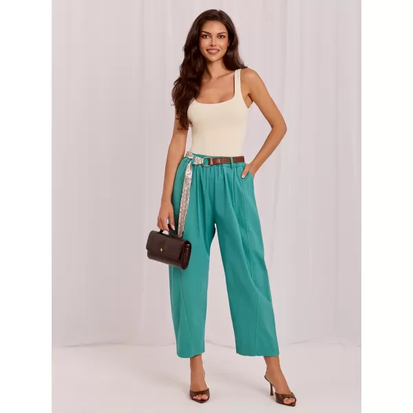  Dámské kalhoty ITALY MODA IT-SP-FL9967SPL.75 TURQUOISE 