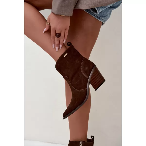  Dámské kozačky BIG STAR SHOES SS274473 HNĚDÁ 