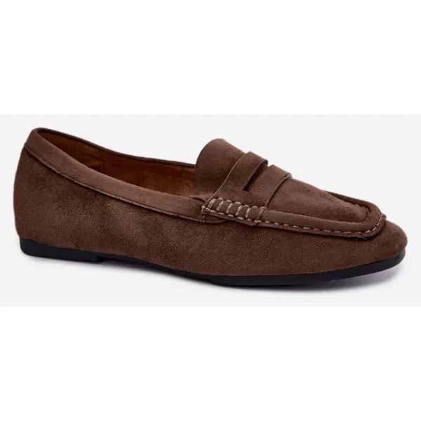  Dámské mokasíny BOTO D-307 DARK BEIGE 