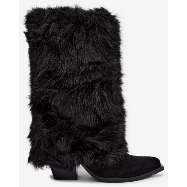  Dámské kozačky BOTO 2508A BLACK 