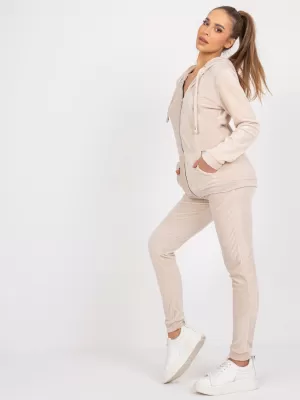 Dámský set RELEVANCE RV-KMPL-6087-1.95P LIGHT BEIGE