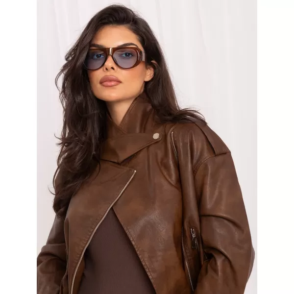  Dámská bunda ITALY MODA IR-KR-AY995.98P BROWN 
