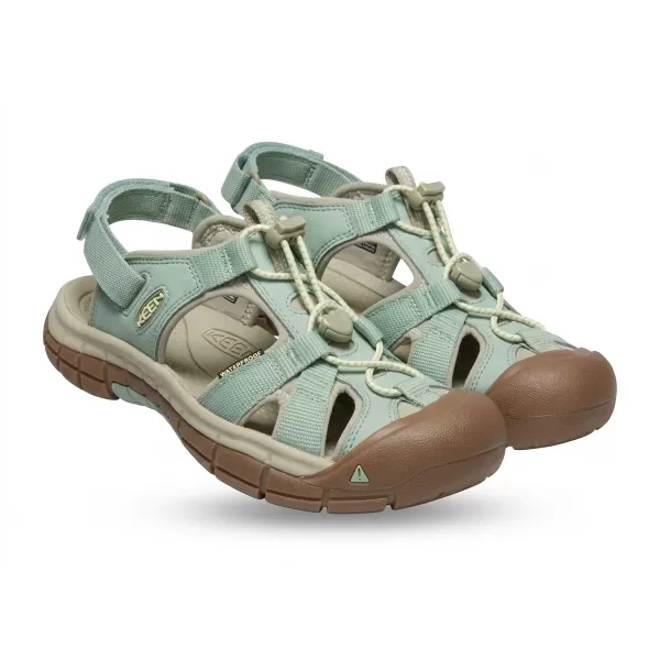  Dámské sandály KEEN RAVINE H2 WOMEN ICEBERG GREEN/WAX YELLOW 