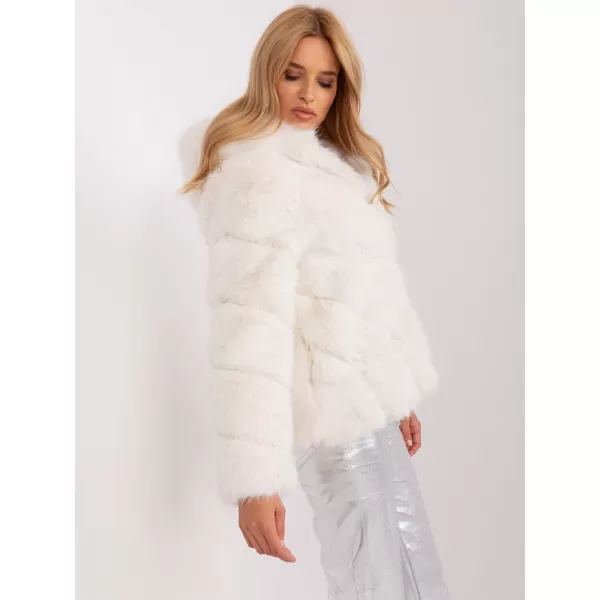  Dámská bunda WOOL FASHION ITALIA AT-KR-2386.00P ECRU 