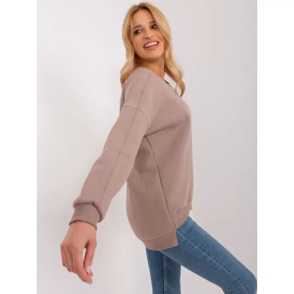  Dámská mikina RELEVANCE RV-BL-8261.51 DARK BEIGE 
