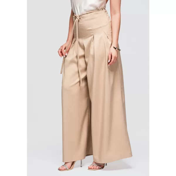  Dámské kalhoty OMBRE OW-PA-E0014 TAUPE 