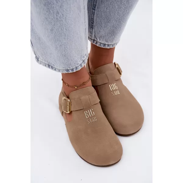  Dámské sandály BIG STAR SHOES TT274542 BEIGE 