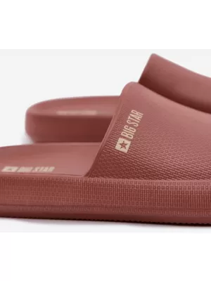 Dámské pantofle BIG STAR SHOES UU274088 SHADES OF RED