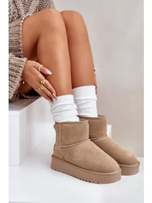 Dámské sněhule BOTO NN605 KHAKI