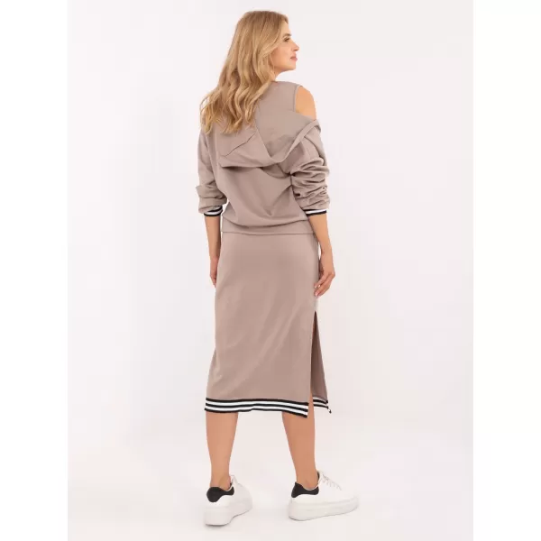  Dámský set RUE PARIS IT-KMPL-9719.64 DARK BEIGE 