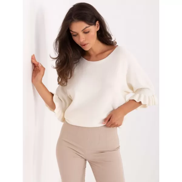  Dámský svetr ITALY MODA IT-SW-99244.65 ECRU 