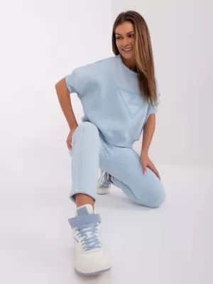 Dámský set MY RED LIPS EM-KMPL-786.93 LIGHT BLUE