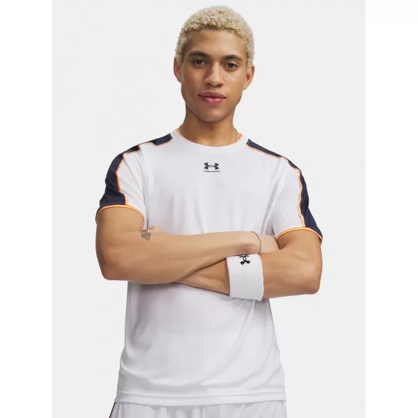  Pánské triko UNDER ARMOUR M CHALLENGER TRAIN SS 6009875-100 BÍLÁ 