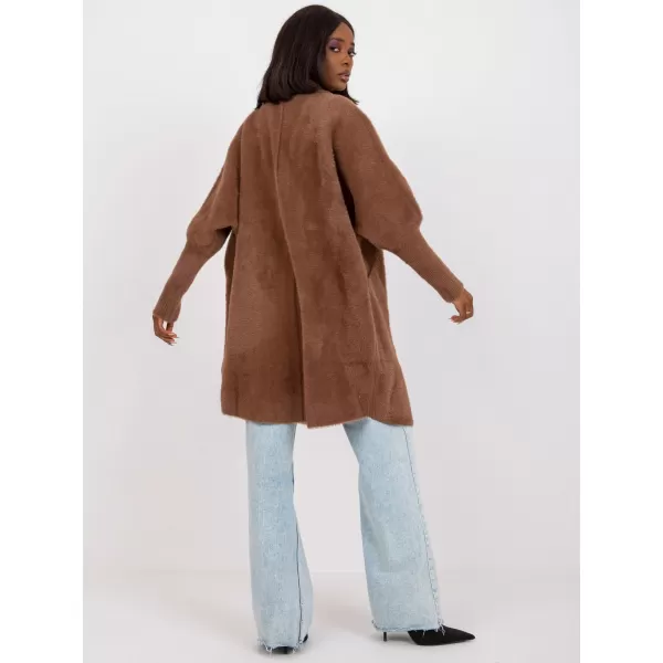  Dámský kabát FACTORY PRICE MBM-PL-1517.00P BROWN 