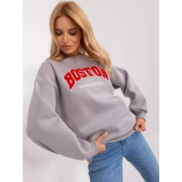  Dámská mikina MY RED LIPS EM-BL-617-8.10 GRAY 
