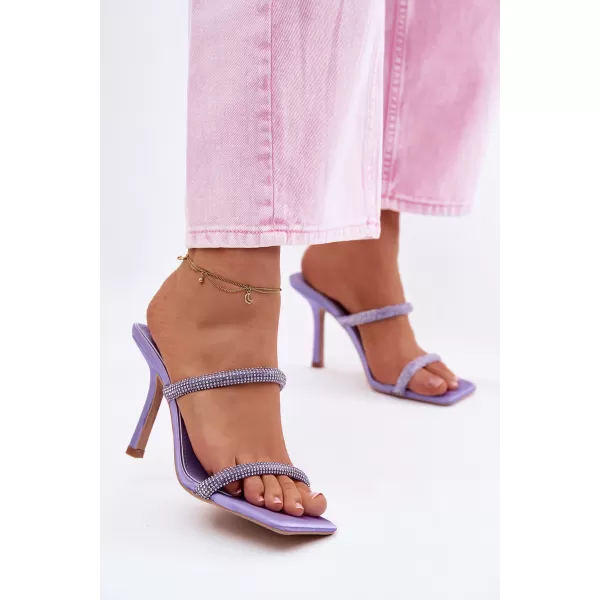  Dámské pantofle BOTO QQ-109 PURPLE 