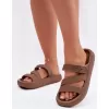 Dámské pantofle BIG STAR SHOES 42155-19 BROWN/BEIGE