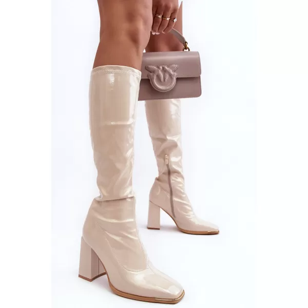  Dámské kozačky BOTO C-238/RB152P BEIGE 