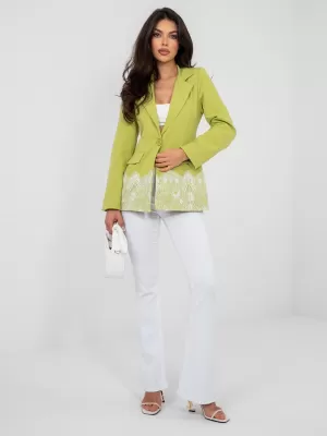 Dámské sako FACTORY PRICE IT-MA-60128.07 LIME