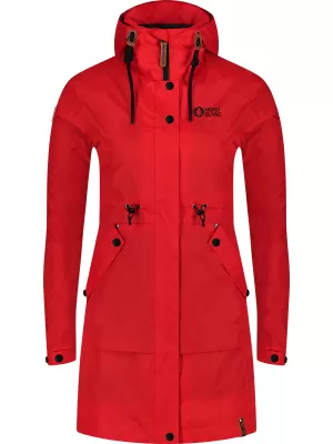 Dámská parka NORDBLANC HINTERLAND NBSJL8319 ČERVENÁ
