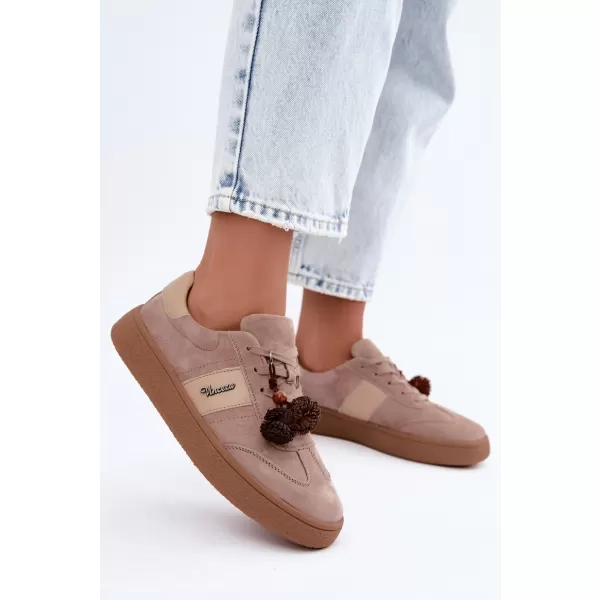  Dámské tenisky VINCEZA 79682 BEIGE 