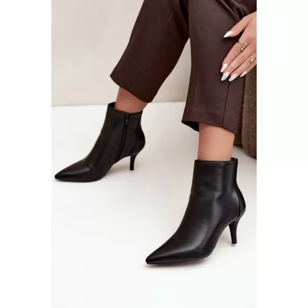  Dámské kotníkové boty BOTO 2905A BLACK 