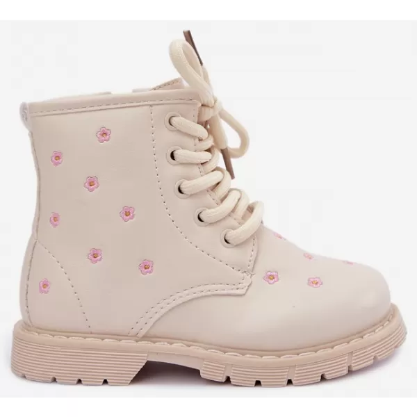  Dětské kotníkové boty BOTO 20322-1/2/3C BEIGE 