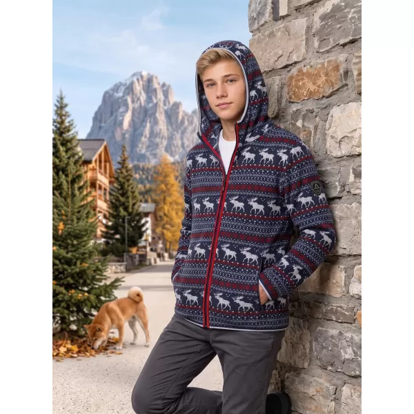  Dětský hřejivý svetr ALPINE PRO NORESO MOONLIT OCEAN VARIANTA PB 