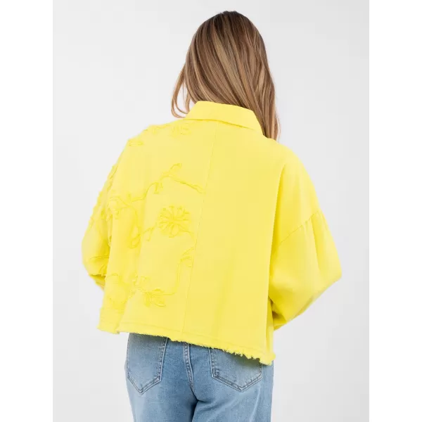  Dámská bunda RUE PARIS IT-KR-FL9993.77 YELLOW 